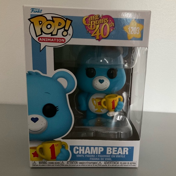 Funko Other - Care Bear 40th Champ Bear 1203 Funko Pop